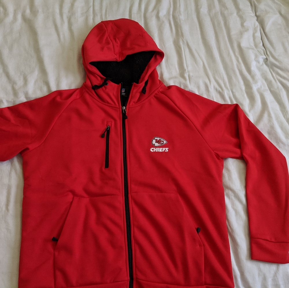 Mens Sherpa hoodie chiefs